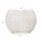 Hello Honey® 5" Distressed Cream Fluted Texture Terra Cotta Planter